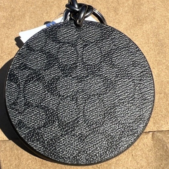 Coach Mini Court Two-Tone Pink and Burgundy Backpack - Picture 9 of 16